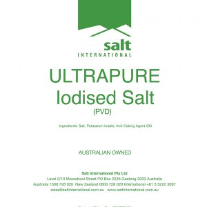 Ulltrapure Iodised Salt Bag